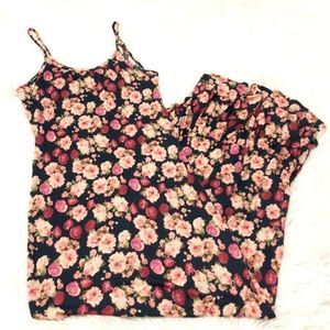 Joyfolie Spaghetti Strap Floral High Low Maxi Dress - New without Tag Size 5